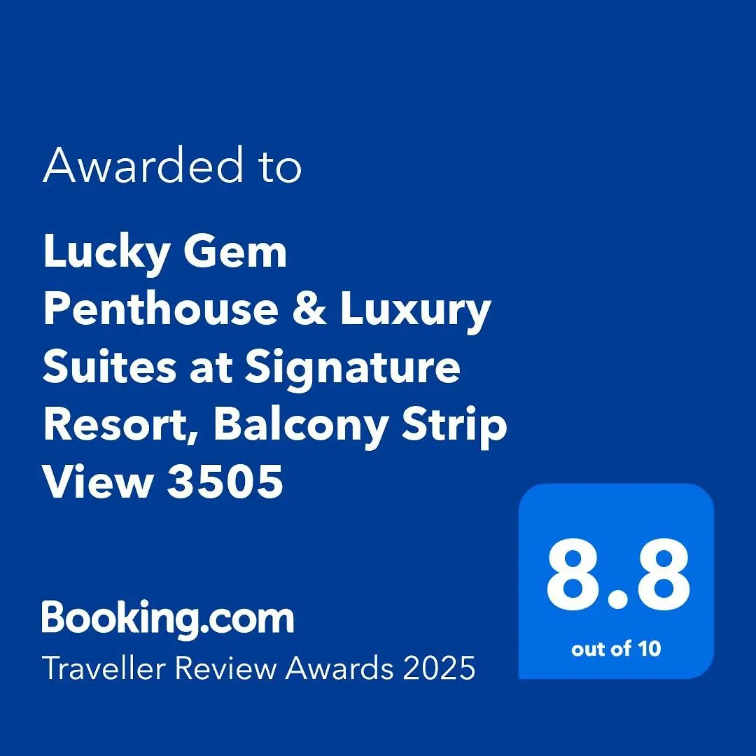 Lucky Gem Penthouse & Luxury Suites At Signature Resort, Balcony Strip View 3505 Las Vegas 5*,  United States