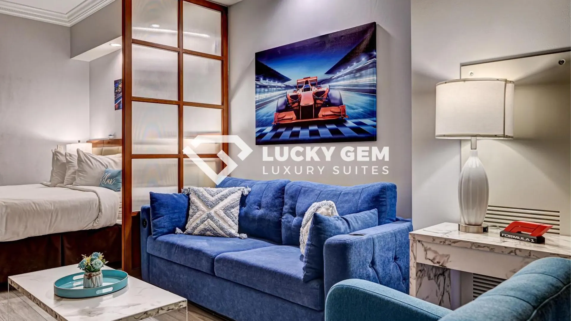 Lucky Gem Penthouse & Luxury Suites At Signature Resort, Balcony Strip View 3505 Las Vegas